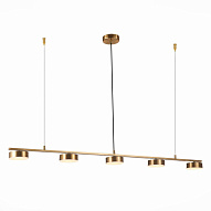 SL6000.303.05 Светильник подвесной ST-Luce Латунь/Латунь LED 5*7W 3000K ПАНЧЕС 500_191_2952515
